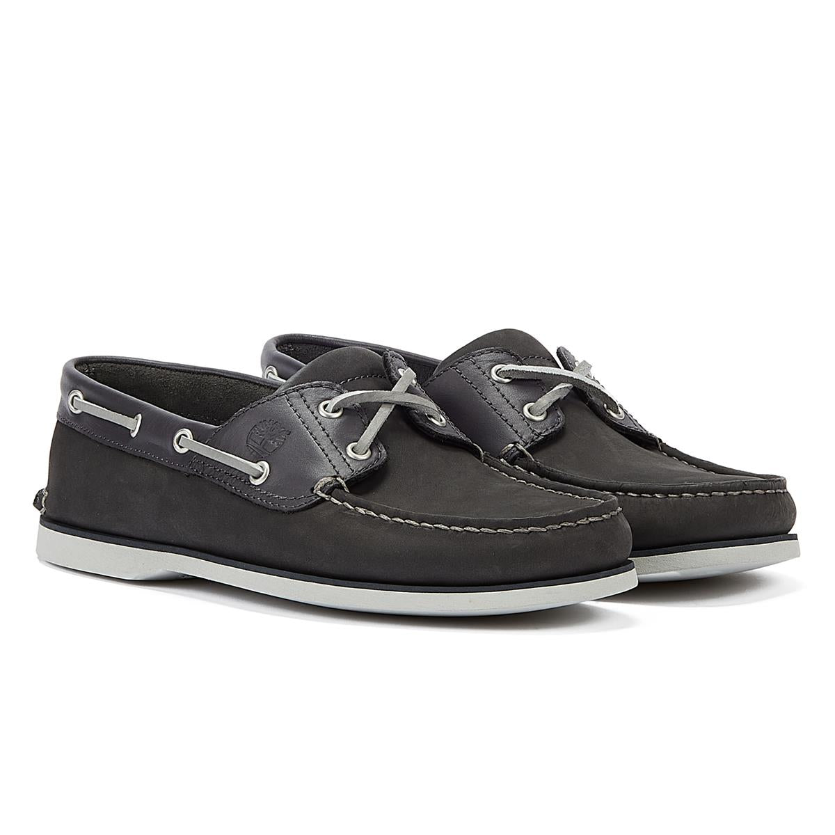 Timberland Classic 2 Eye Boot Nubuk Herren Grau Casual