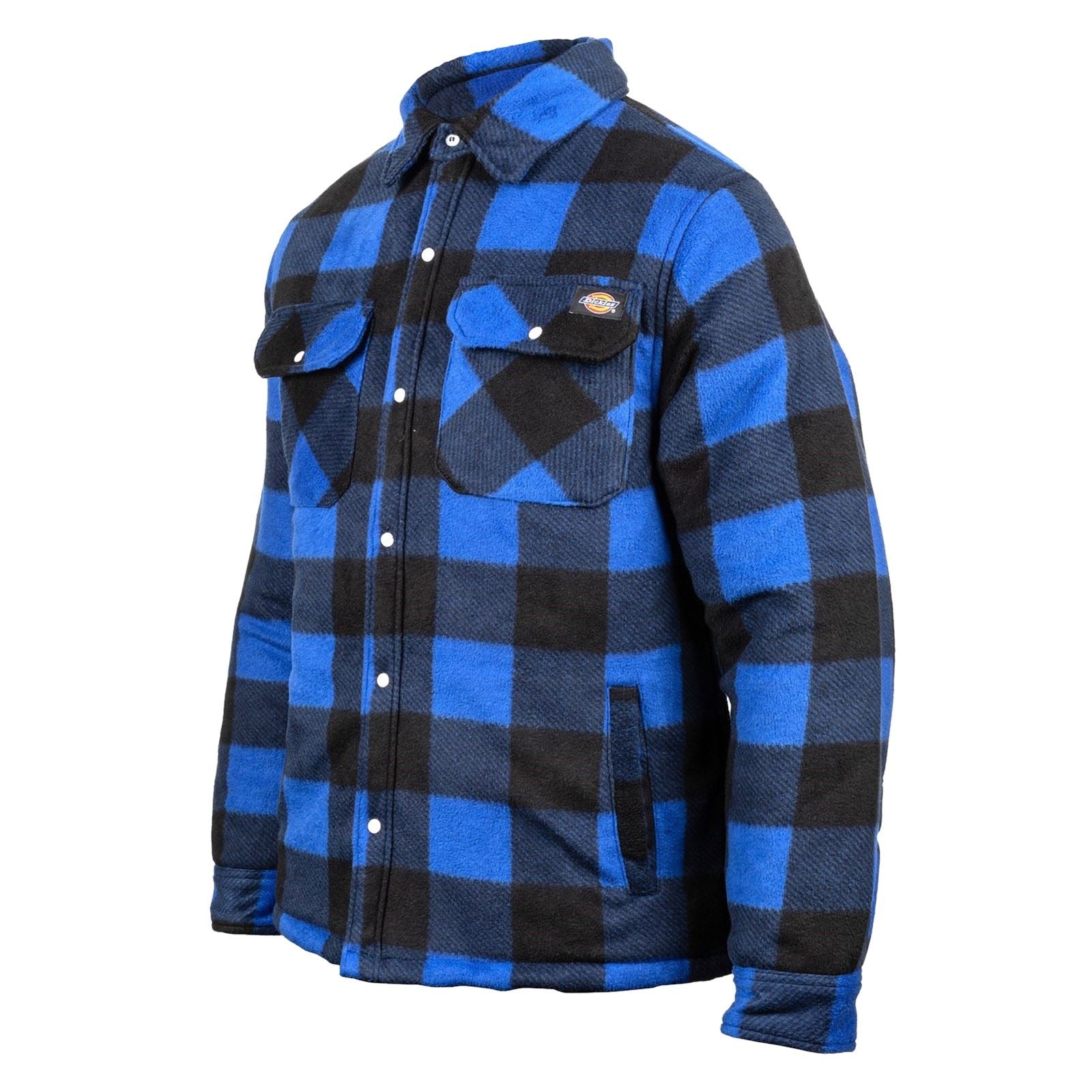 Dickies Portland Polyester Herren Blau Freizeithemd