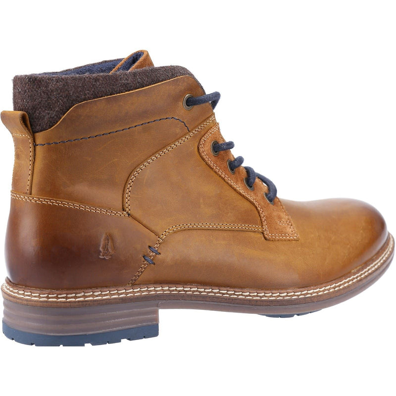 Hush Puppies Joel Leder Herren Kamel Stiefel