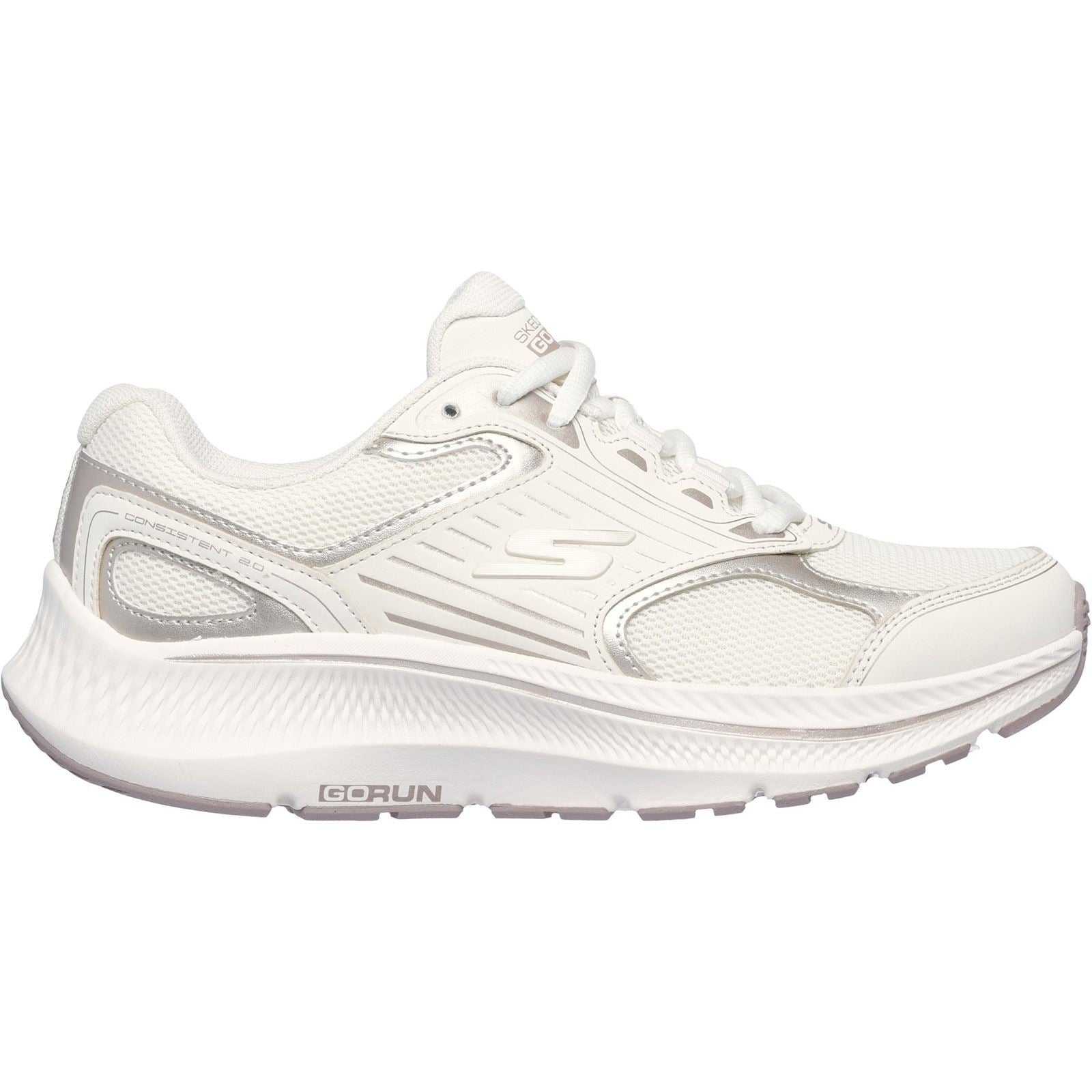 Skechers Performance GO RUN Consistent 2.0 Advantage Damen Naturleder Sneakers
