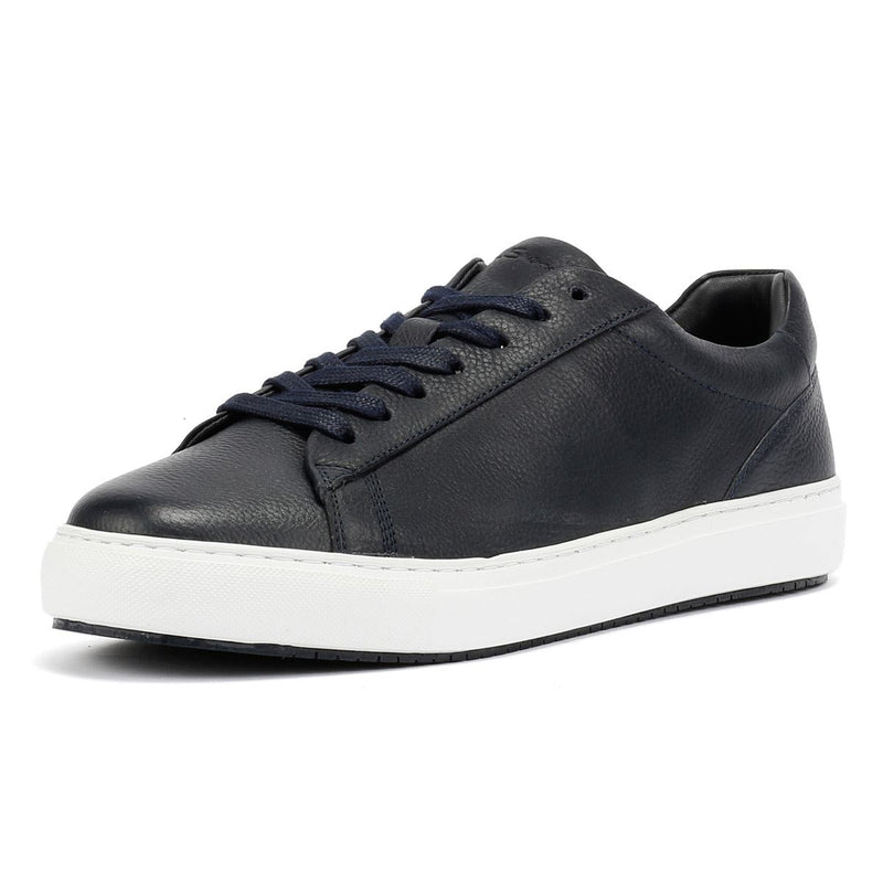 Ben Sherman Ace Cupsole  Herrenblaue Ledersneakers