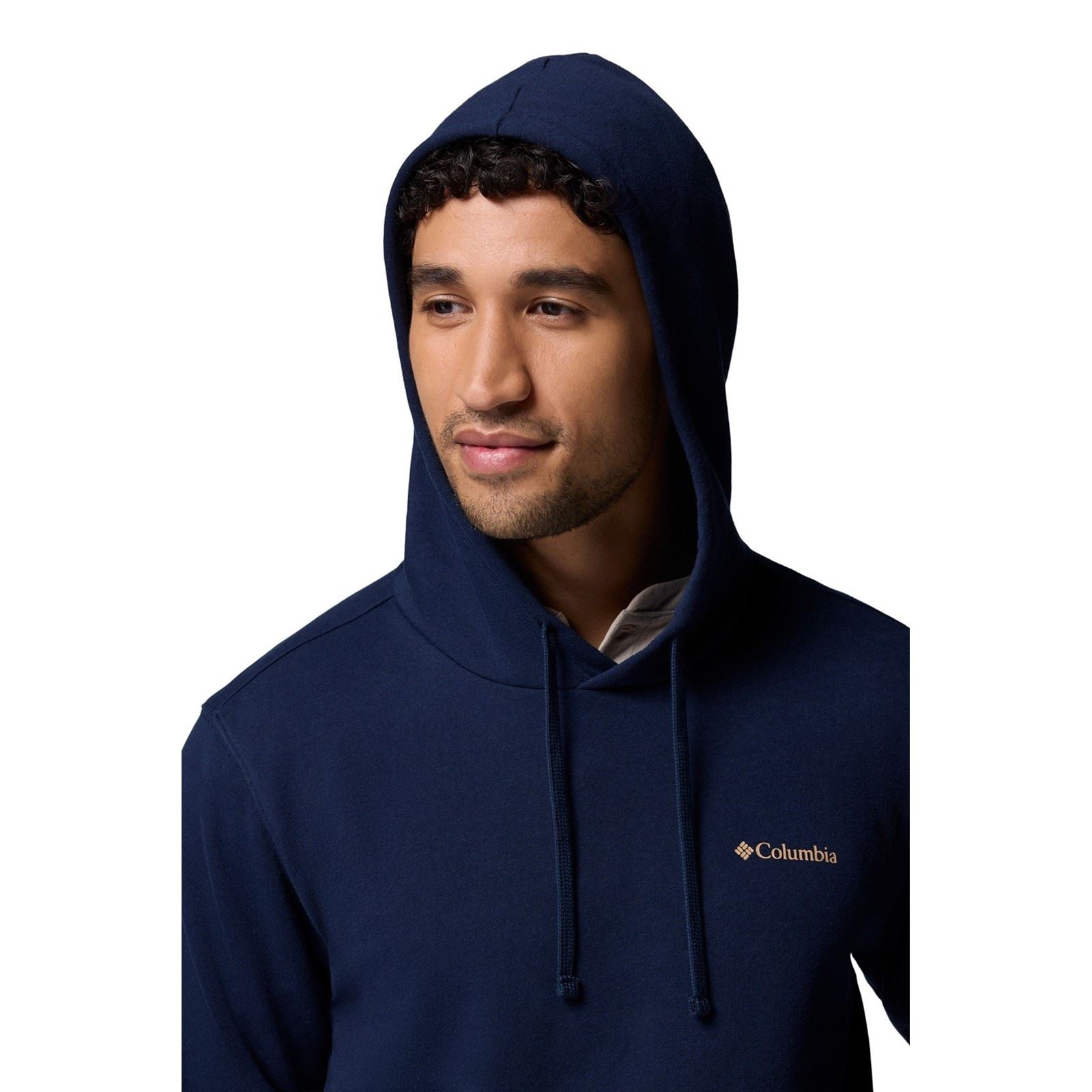 Columbia Columbia Trek Graphic Hoodie Trek Grafik Hoodie Baumwolle Männer Blauer Kapuzenpullover