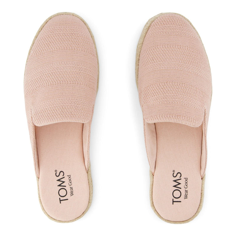 TOMS Santiago Mule Damen Pantoletten In Blassrosa