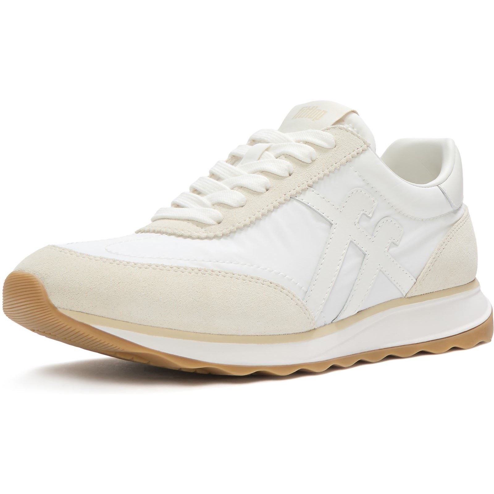 Fitflop Retro-Q FF Nylon Damen Urban Weiße Mix Sneakers