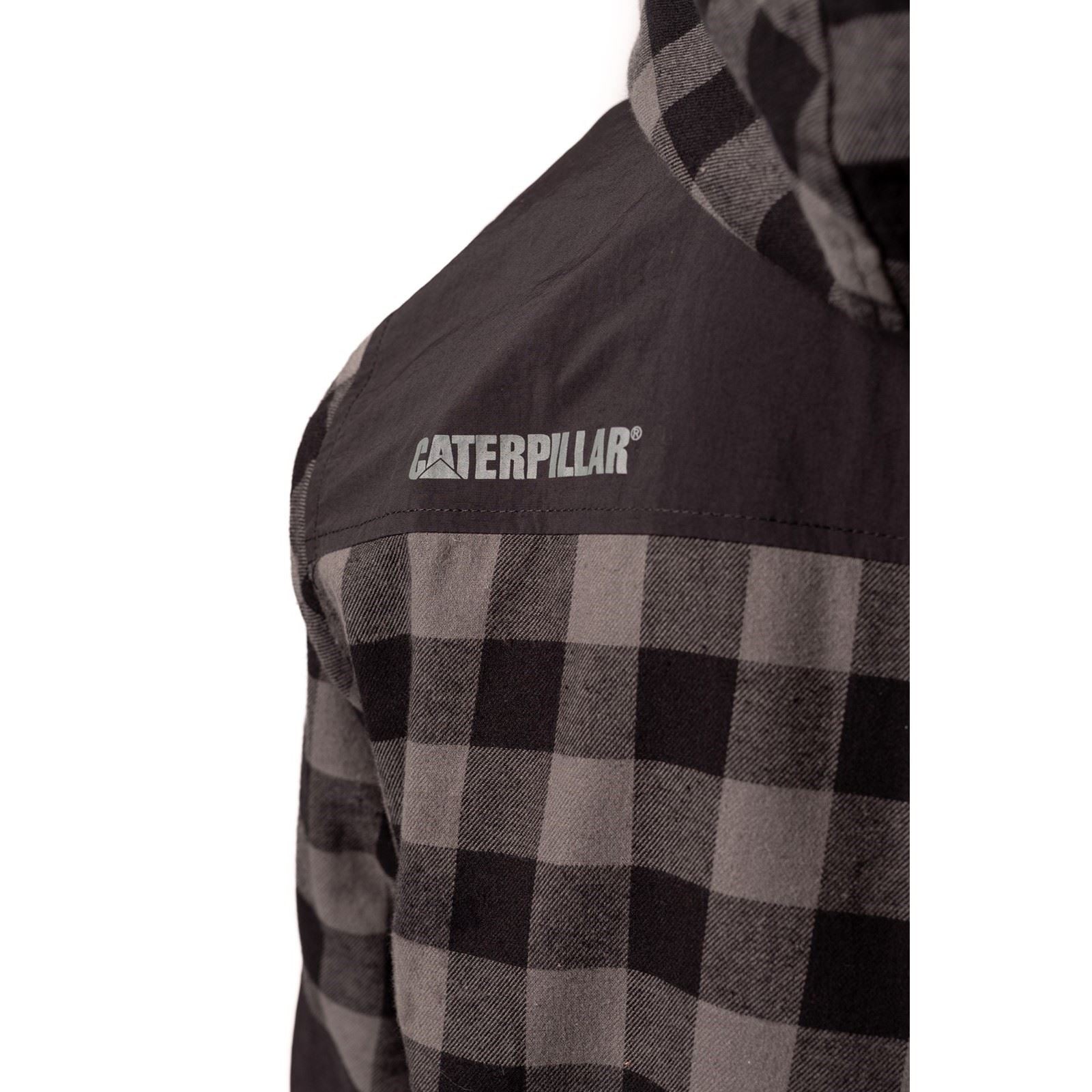 Caterpillar Sequoia Herren Graue Fleecejacke
