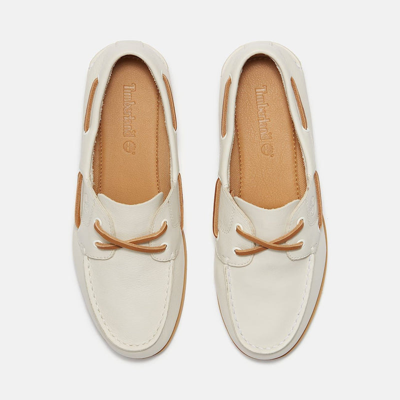 Timberland Classic 2 Eye Damen Schuhe Aus Leder In Weiß