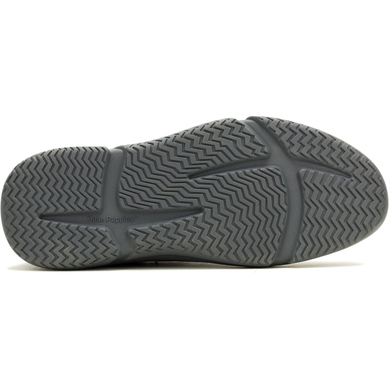 Hush Puppies Baylor Herren Schwarz Leder Sneakers