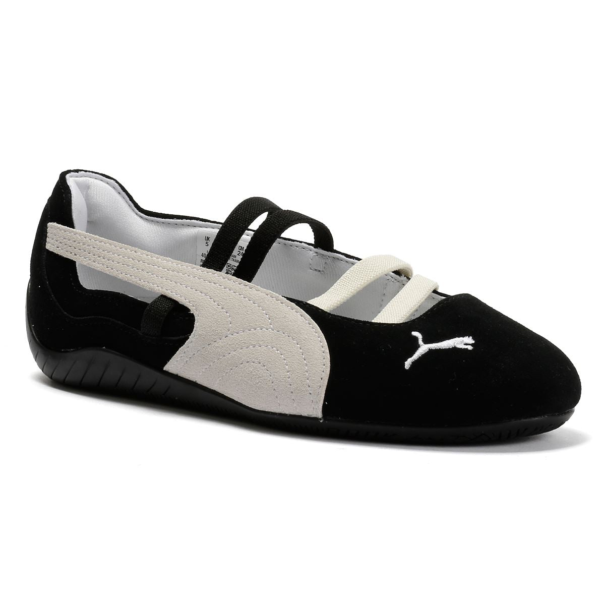 Puma Speedcat Ballet SD Wildleder Damen Schwarze Schuhe