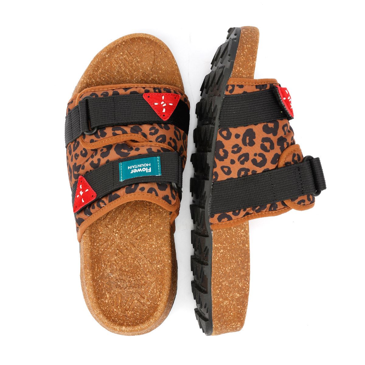 Flower Mountain Niwa Slider Nylon Braun Slides