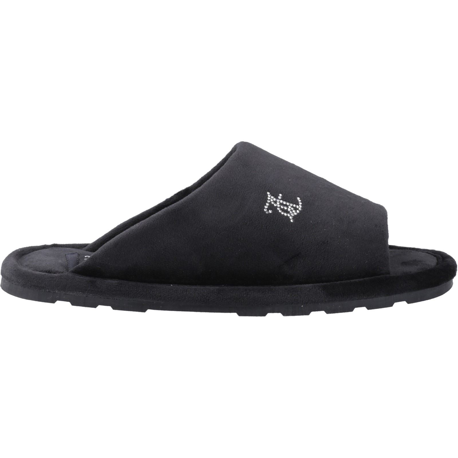 Juicy Couture Vivien Synthetik Damen Hausschuhe In Schwarz