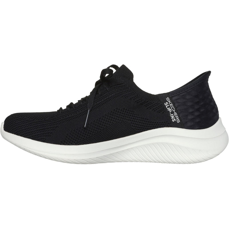 Skechers Ultra Flex 3.0 Brilliant Path Damen Sneaker In Schwarz Aus Textil