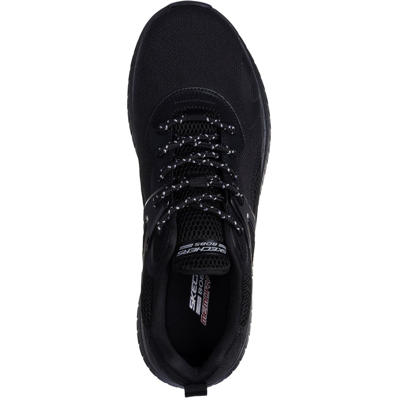 Skechers Bobs Squad Chaos Elevated Drift Polyurethan Herren Sneaker In Schwarz