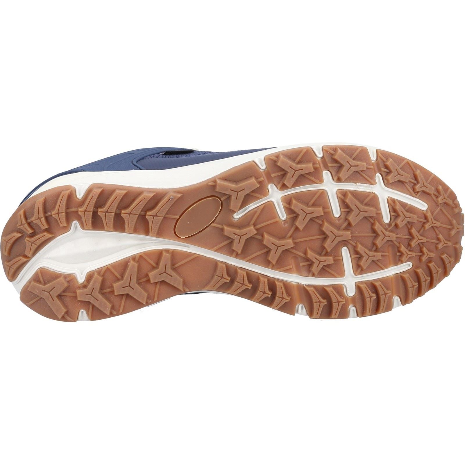 Cotswold Compton Recyceltes Kunststoff Synthetik Pu Damensneaker In Marineblau