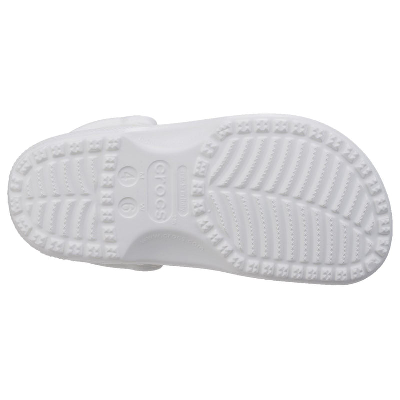 Crocs Classic Croslite Gummischuhe In Weiß