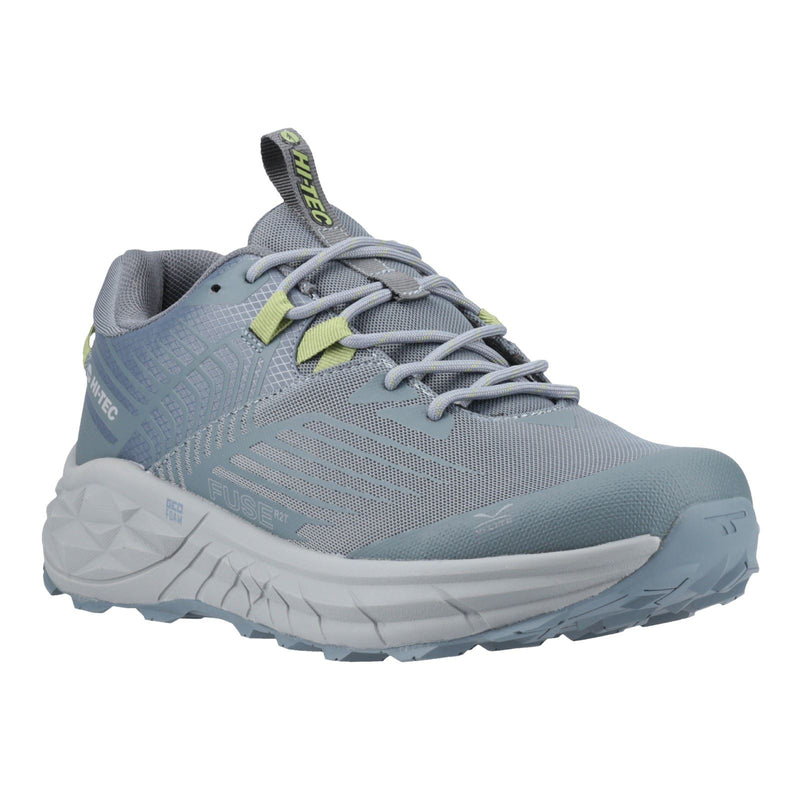 Hi-Tec Fuse Trail Low Polyesternetz Herren Sneaker In Dunkelschiefer/Unwetter