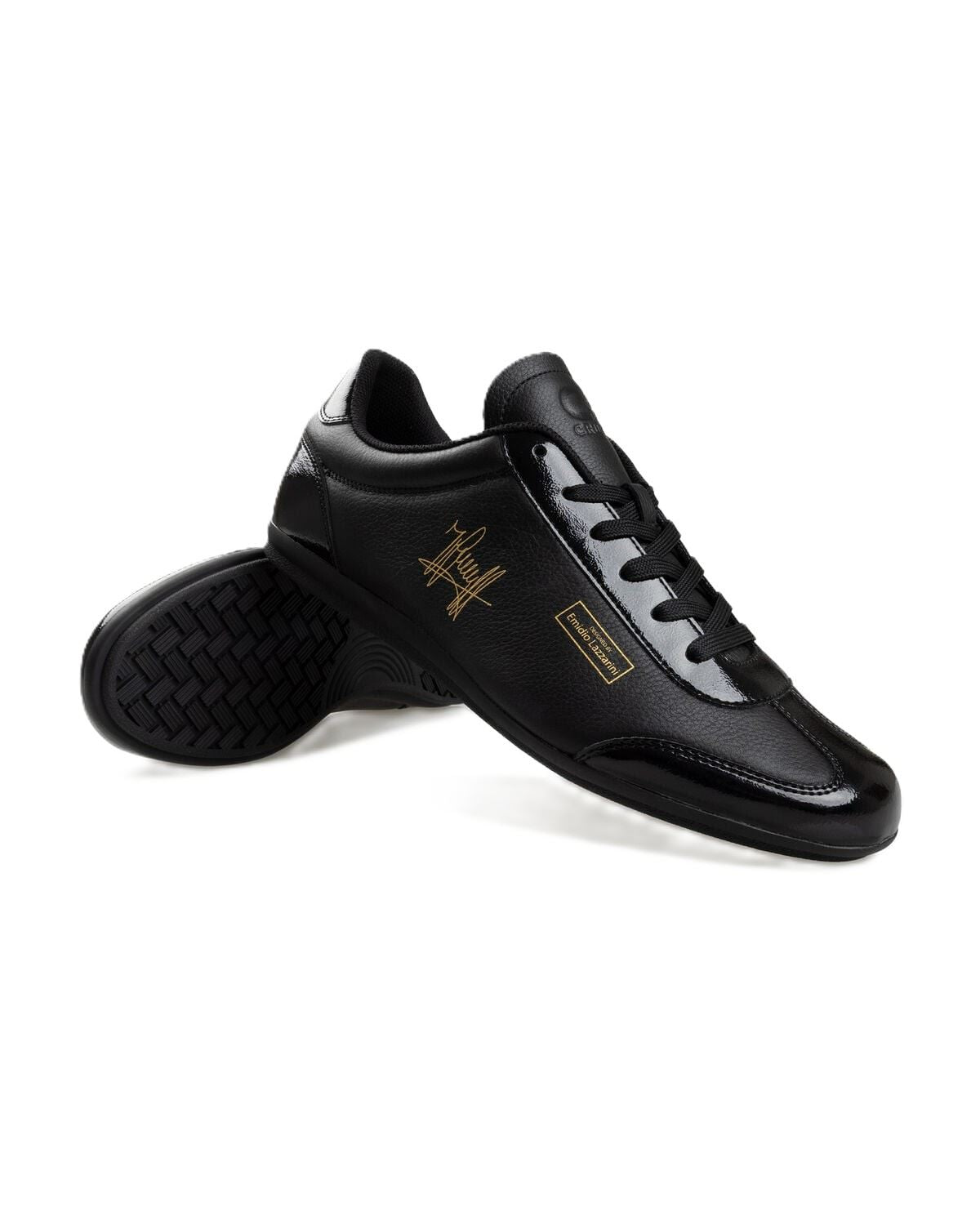 Cruyff Recoupa Leder Herren Schwarze Sneakers