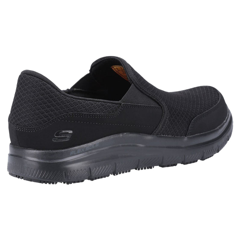 Skechers Workwear Flex Advantage - McAllen Sr Herren Schwarze Sicherheitssneaker