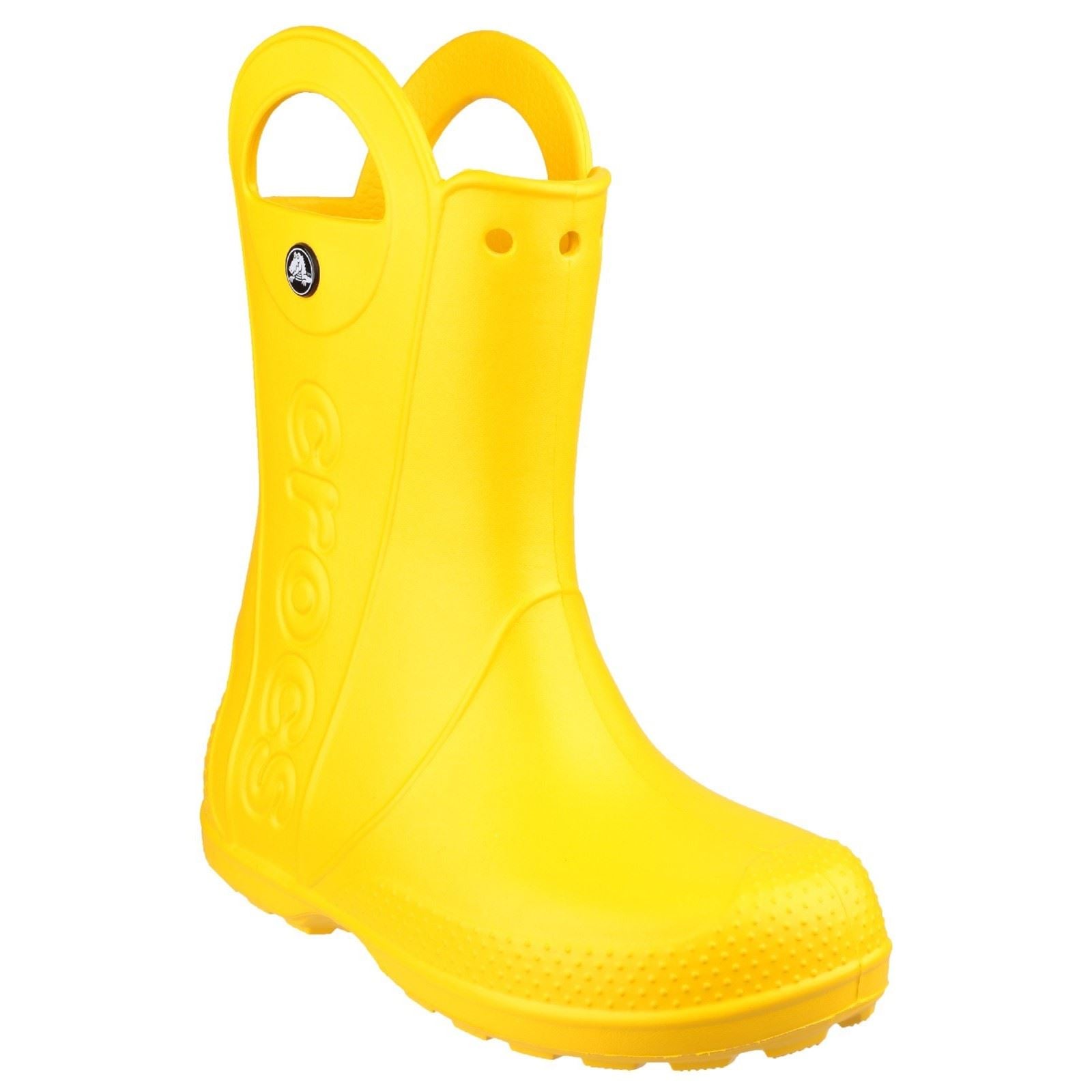 Crocs Handle It Rain Thermoplastische Gelbe Gummistiefel
