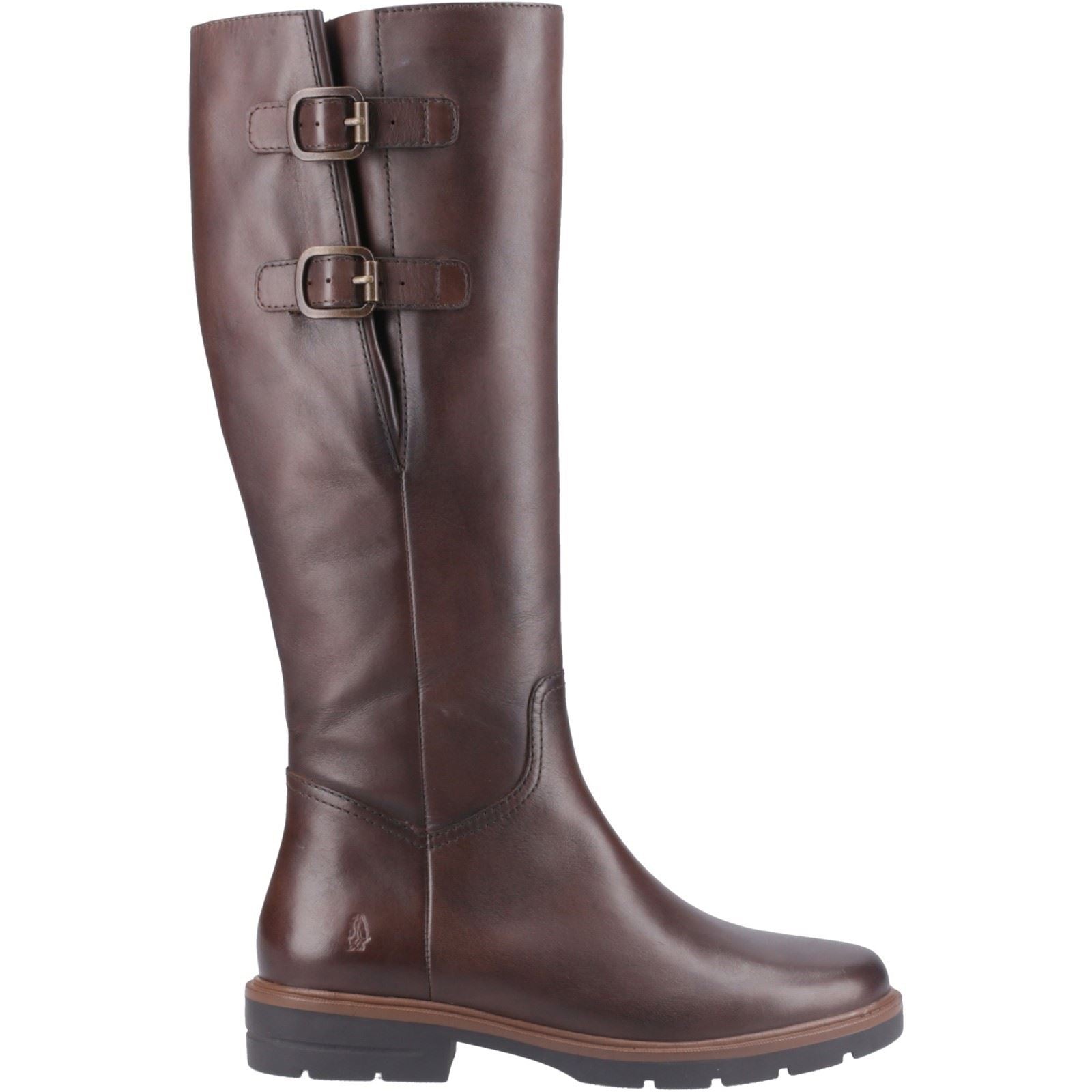 Hush Puppies Tallulah Damenstiefel aus braunem Leder