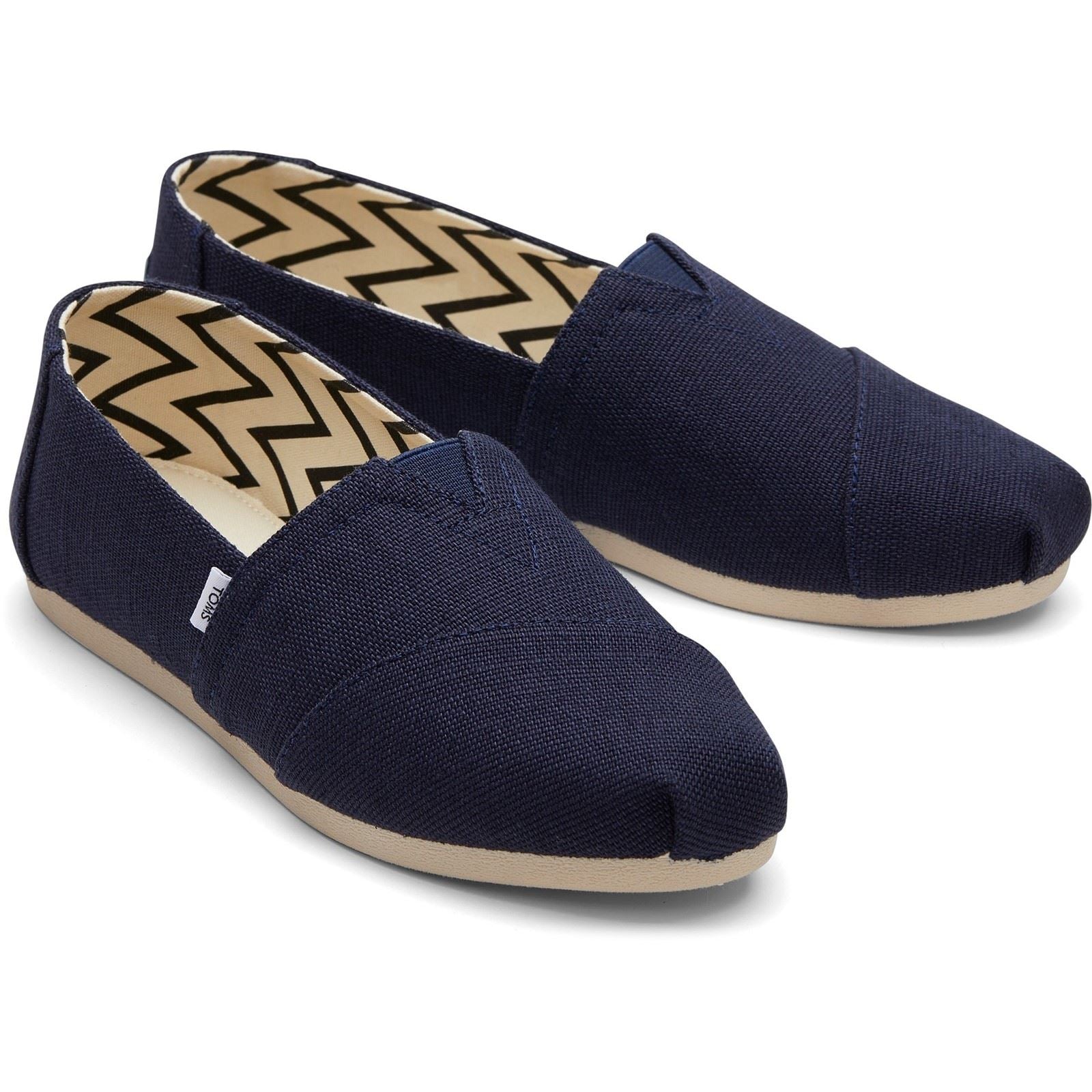 TOMS Alpargata Classic Baumwoll Damen Navy Espadrilles