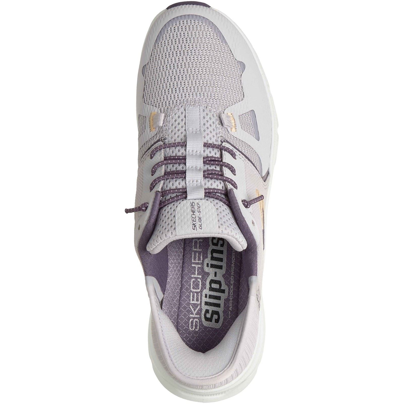 Skechers Glide-Step Pro Polyester Damen Lavendel Sneakers