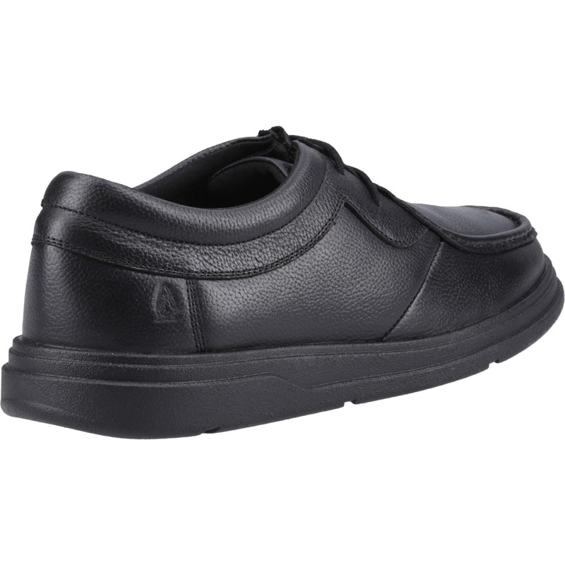 Hush Puppies Ronan Mocc Leder Jungen Schwarze Farbe Mokassin Schuhe