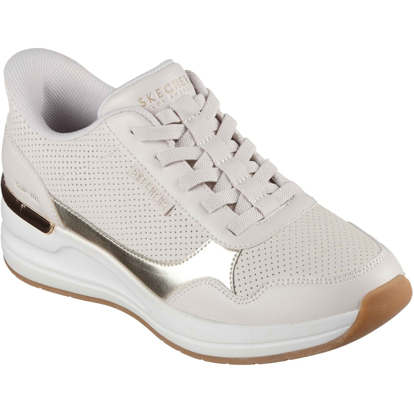 Skechers Billion 2 Top-Tier Damen Natur Sneakers