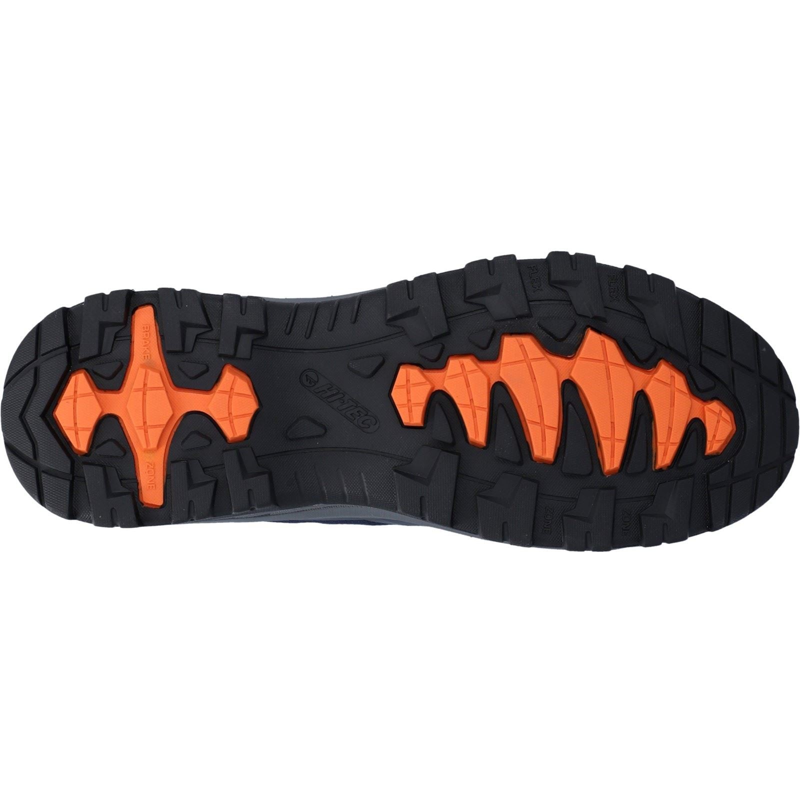 Hi-Tec Storm Expedition Sport Herren Wanderschuhe Aus Polyurethan In Marineblau/Orange