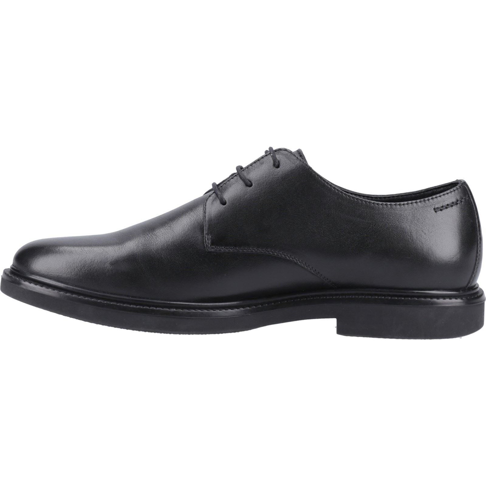 Hush Puppies Kye Herrenschuhe Aus Schwarzem Leder Mit Schnürung