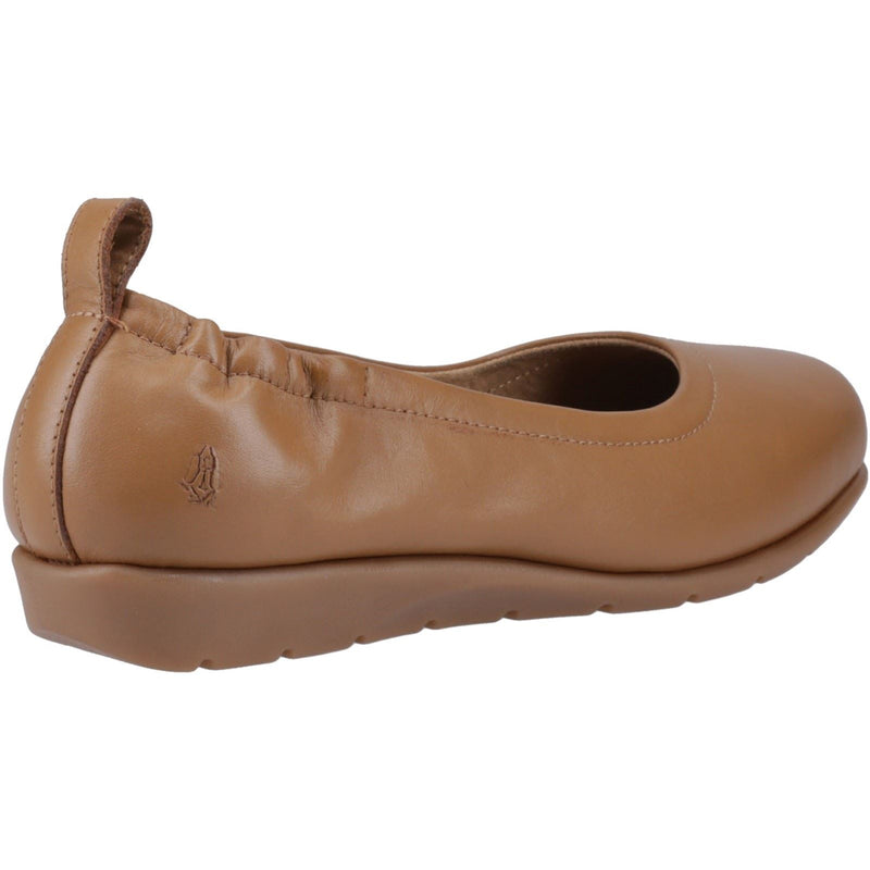 Hush Puppies Skylar Damen Flache Schuhe Aus Leder In Tan