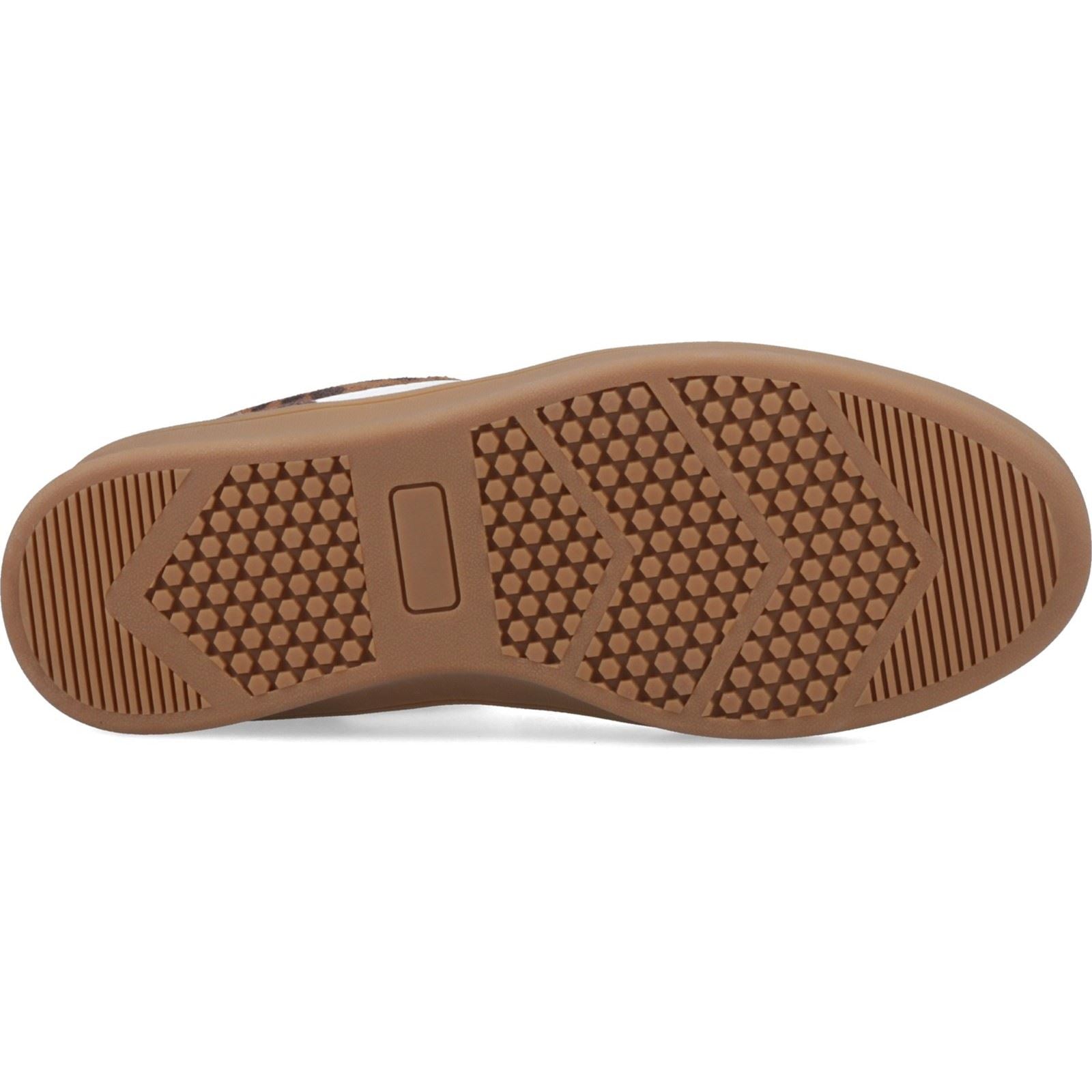 Hush Puppies Maura Textile Textil Frauen Leopard Sneaker