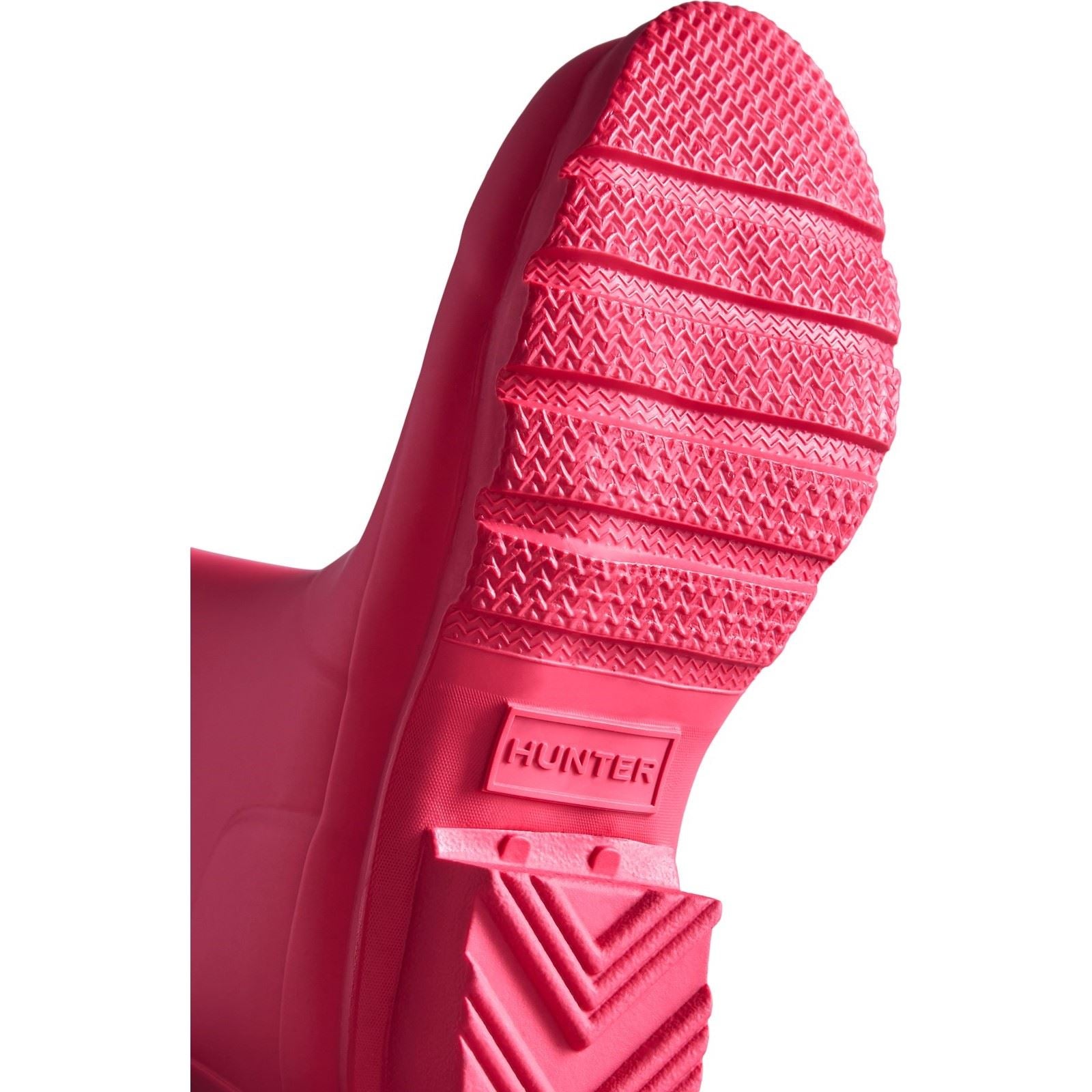 Hunter Junior Originals Gummi Unisex Kinder Helle Pink Gummistiefel