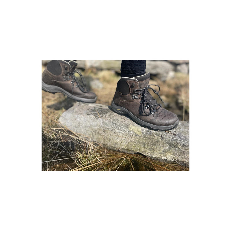Hi-Tec Ravine Pro Herren Wanderschuhe Aus Braunem Leder
