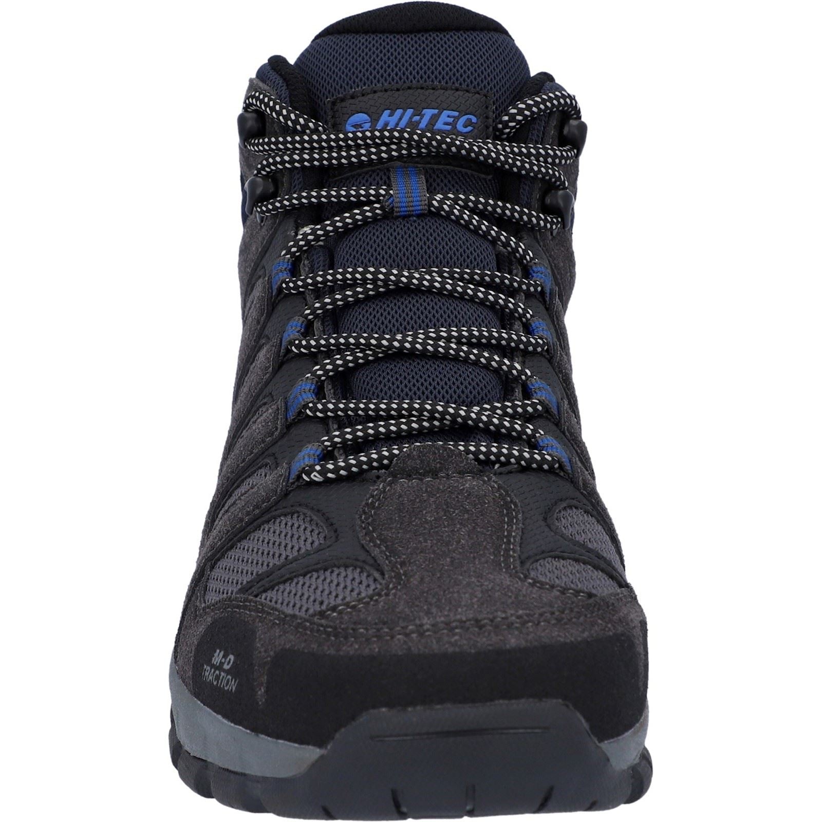 Hi-Tec Corzo Mid Polyurethan Herren Wanderstiefel In Anthrazit/Marinblau