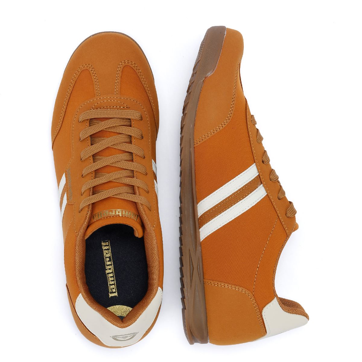 Lambretta Tackle Herren-Tan-Sneakers
