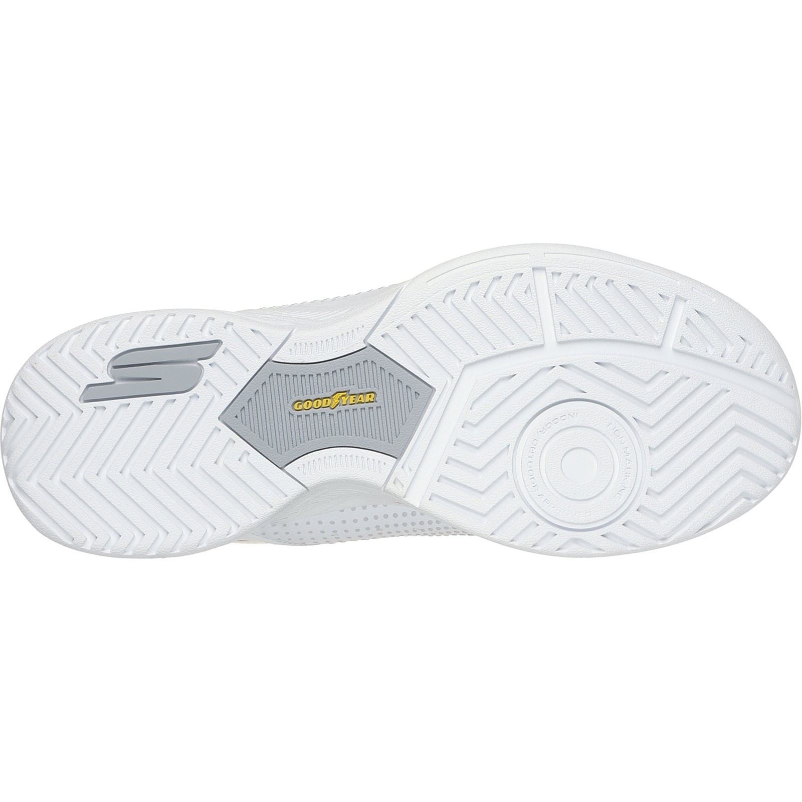 Skechers Performance Slip-ins Relaxed Fit Viper Court Reload Polyurethan Damensneaker in Weiß