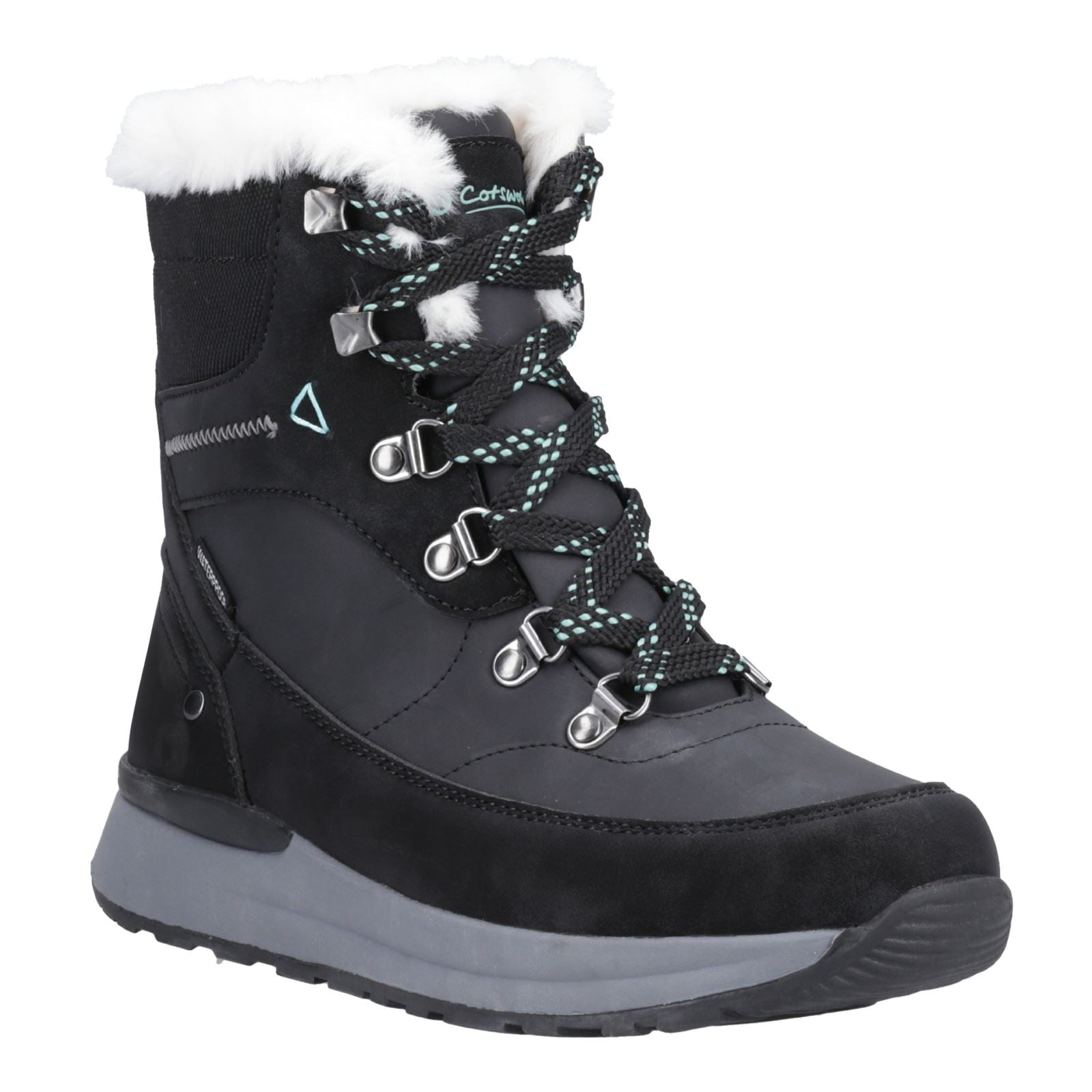 Cotswold Sheephouse Damen Wanderschuhe in Schwarz