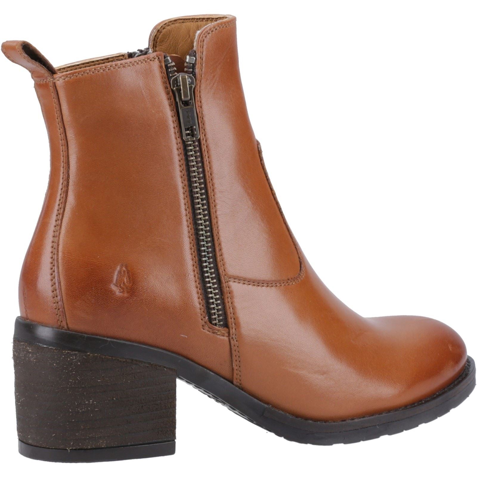Hush Puppies Helena Leder Damen Stiefeletten In Beige