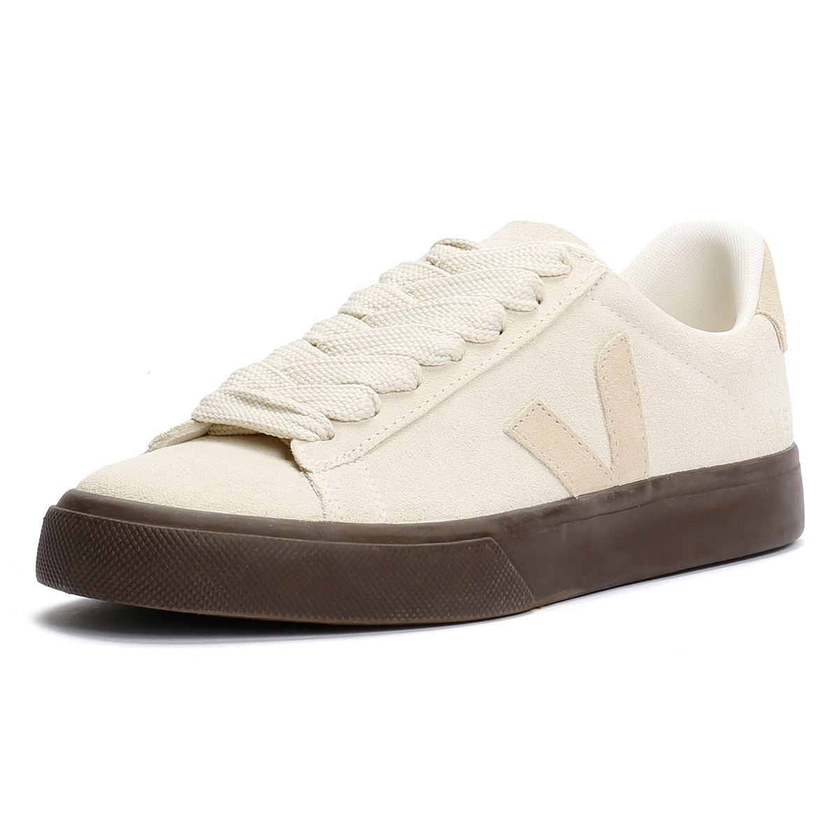 Veja Campo Bold Wildleder Damen Sneaker In Beige