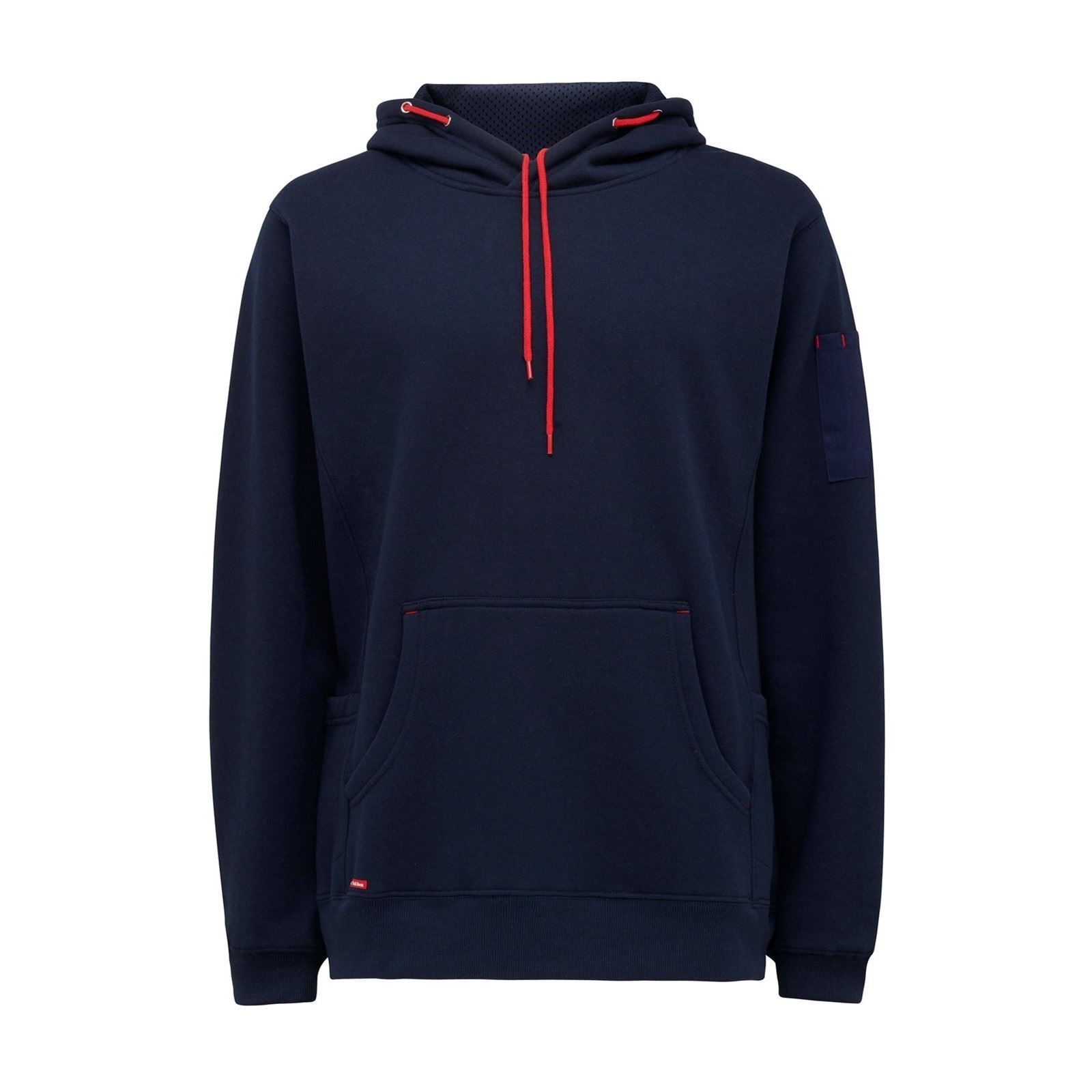 Hard Yakka Brushed Fleece Polyester Herren Blau Kapuzenpullover