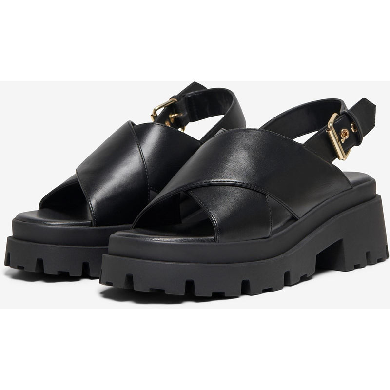 ONLY DOJA 10 Synthetik Damen Schwarze Farbe Sandalen
