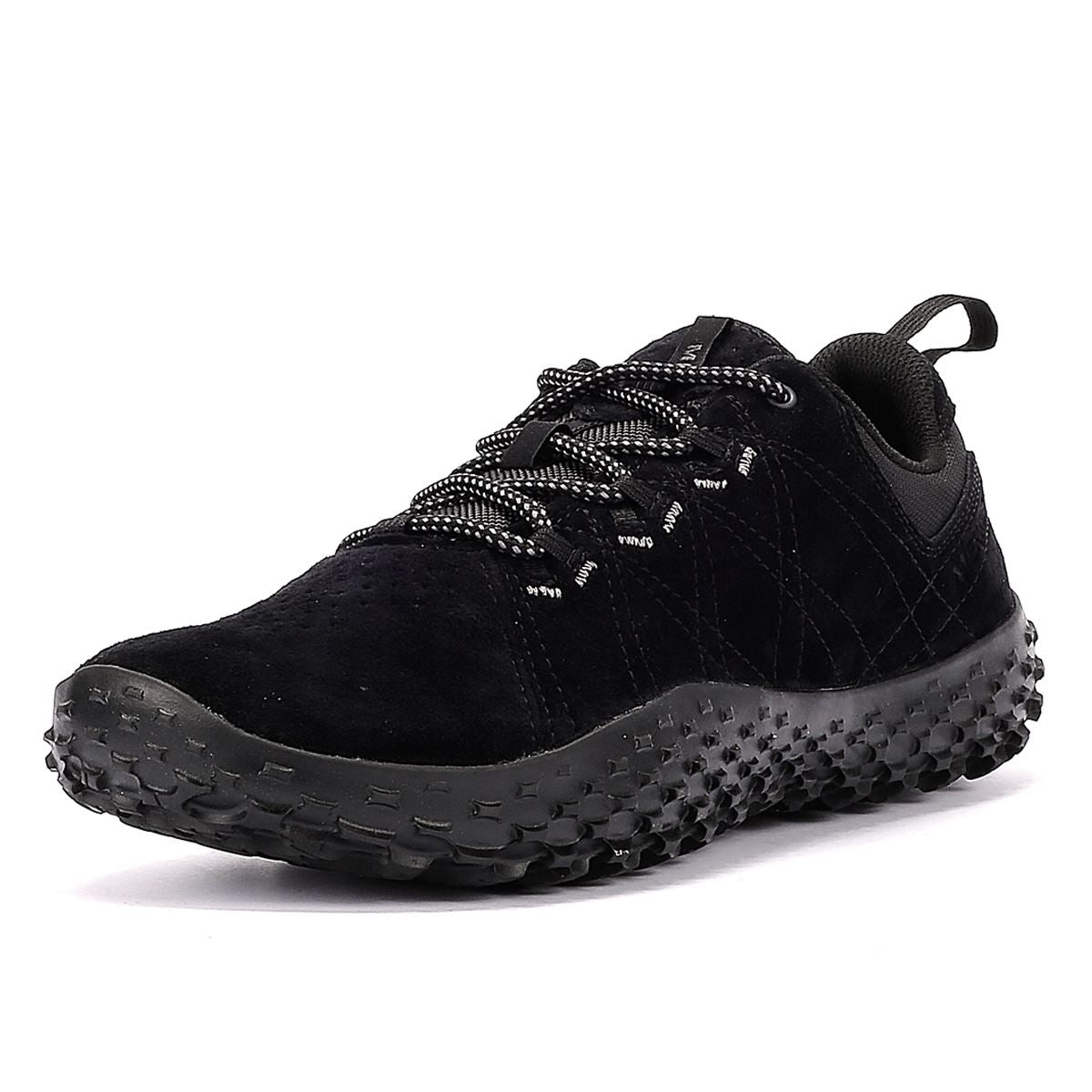 Merrell Wrapt Damen-Sneakers Aus Schwarzem Wildleder