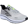 Hi-Tec Santorini Polyester Herren Sneaker In Cool Grey/Schwarz/Acid Lime
