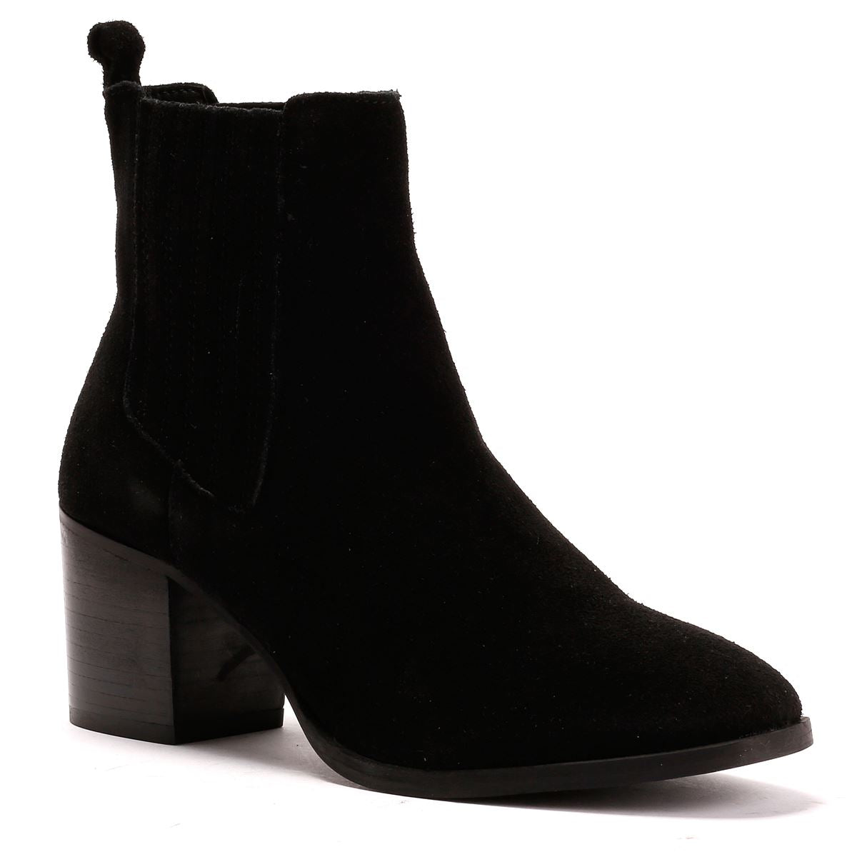 Osprey London The Naples Wildlederschwarze Damenstiefel