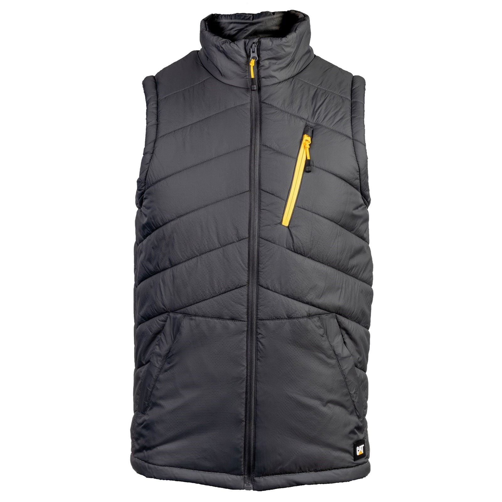 Caterpillar Essentials Body Warmer Herren Schwarze Westen