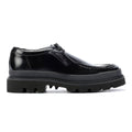 Clarks Main Badell Seam Schwarze Farbe Herren Schnürschuhe Aus Leder