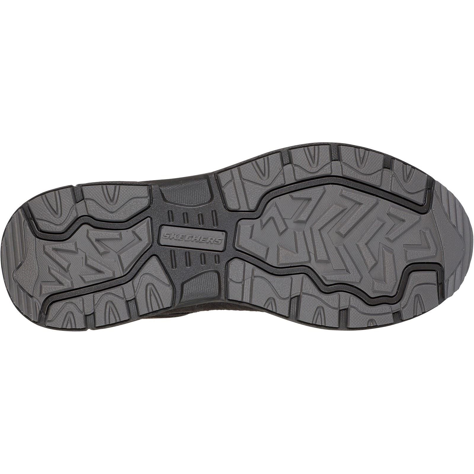 Skechers Oak Canyon - Rydell Leder Herren Wanderstiefel In Stein/Braun