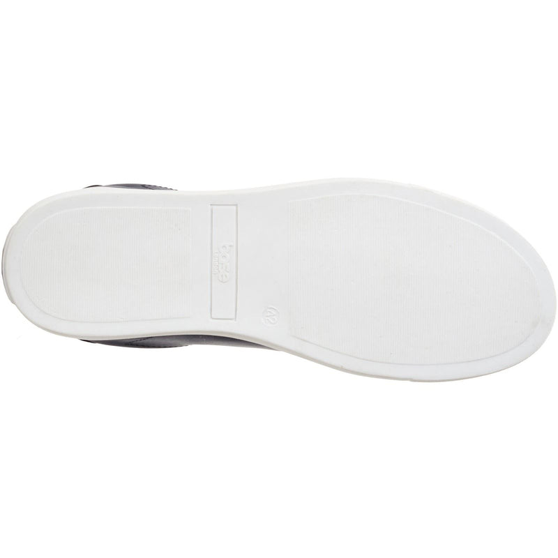 Base London Tucker Herren Sneaker Aus Leder In Marineblau