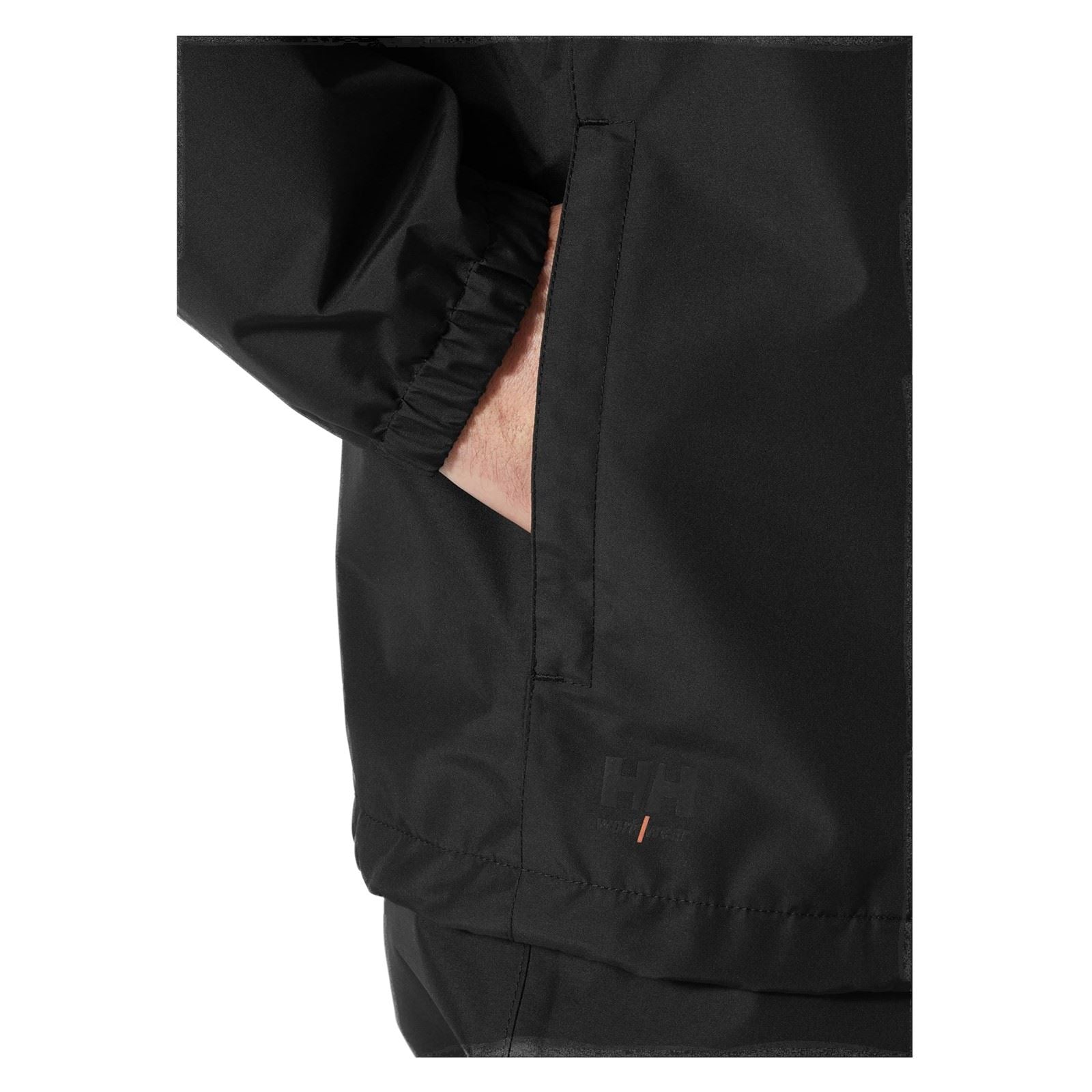 Helly Hansen Workwear Manchester 2.0 Herren Schwarze Softshelljacke