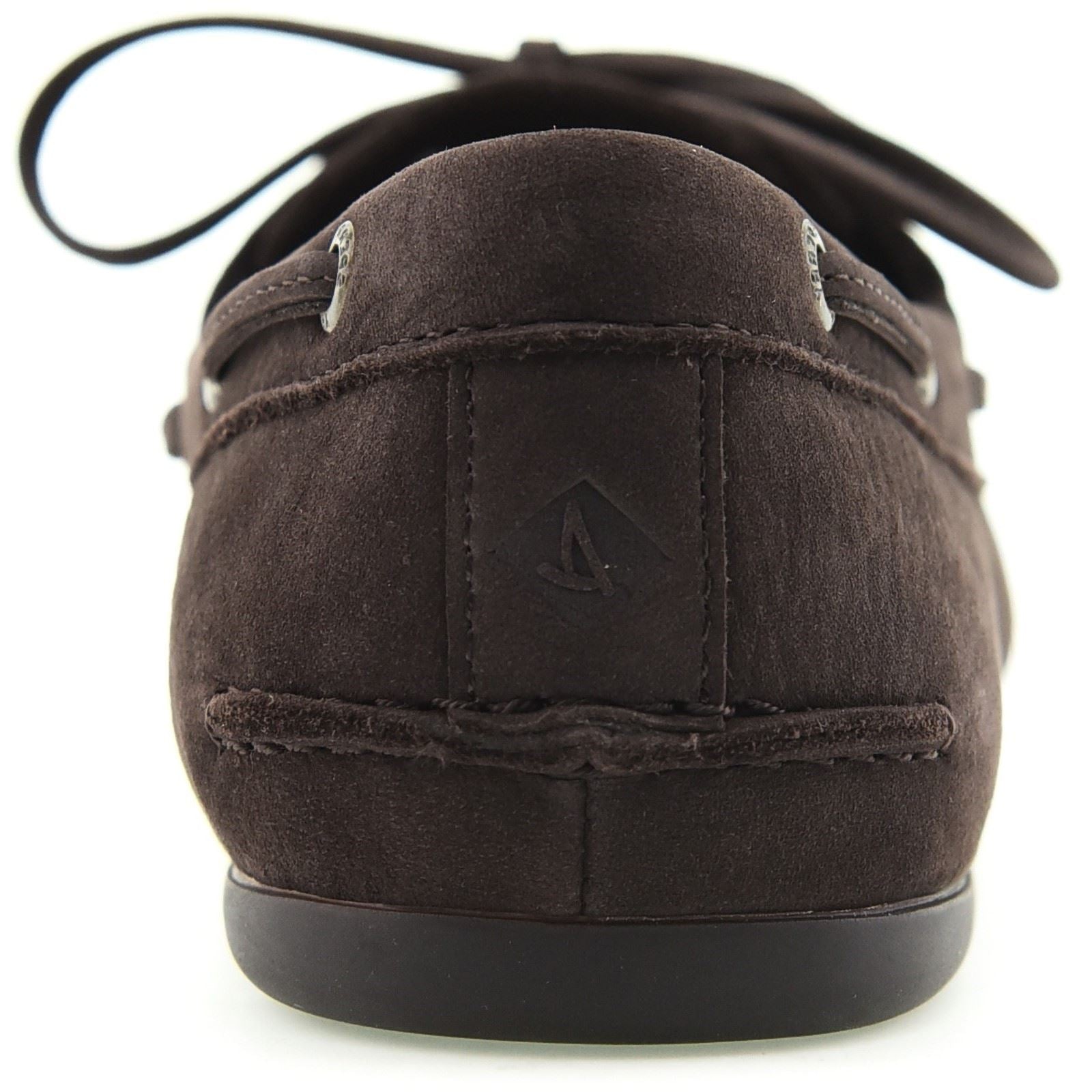 Sperry Slim Boat Leder Damen Dunkelbraune Bootsschuhe
